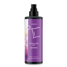 All-Natural Restful Lavender Pillow & Linen Spray – 4oz Aromatherapy Mist with Lavender for Relaxation & Stress Relief – Water-Based, Chemical-Free –