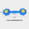 2 Pair Flower Shape Kid Toy Dumbbell Fitness Equipment Plastic Children Dumbbell
