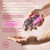 Beet Chews for High Blood Pressure Beet Root Gummies with Tart Cherry Extract Nitric Oxide Supplements Support Cardio Health and Energy Vegan No GMO P