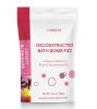 Sea Salt Fizzy Deconstructed Bathing in Luxury Bath Bomb – 14oz Bath Fizz – Infused with Peppermint, Geranium & Ylang Ylang Oils for Skin Hydration &