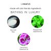 Sea Salt Fizzy Deconstructed Bathing in Luxury Bath Bomb – 14oz Bath Fizz – Infused with Peppermint, Geranium & Ylang Ylang Oils for Skin Hydration &
