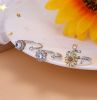 Fidget Spinner Rings for Women Flower Evil Eye Cat Cubic Adjustable Rotatable Calming Worry Meditation Ring Anxiety Stress Boredom Relieving Ring Size