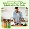 Fruits and Vegetables Supplements With BioPerine Contains 38 Fruits Vegetables Super Food Powder Supplements Formula For Overall Health Nature Energy