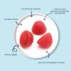 Probiotic Gummies for Women and Men 5 Billion CFUS Gummy Vitamin for Digestive Gut Health No Artificial Flavors Strawberry Flavor 44 Count