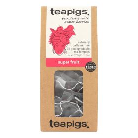 Teapigs Super Fruits Bursting With Super Berries Tea - Case Of 6 - 15 Ct