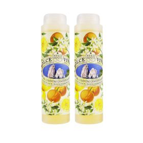 NESTI DANTE - Dolce Vivere Shower Gel Duo Pack - Capri - Orange Blossom, Frosted Mandarine & Basil  2x300ml/10.2oz