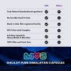 Men’s Shilajit Fulvic Acid Complex Pure Himalayan Shilajit Capsules 1000mg of Himalayan Extract per Serving 500mg of Fulvic Acid per Serving 90 Count