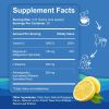 LOCRED Supercalm Powdered Drink Mix, Raspberry Lemonade, L Theanine, Ksm-66 Ashwagandha, Magnesium Glycinate, Vitamin D 3, Supplements for Relaxation
