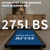 High-Efficiency Brushless Motor Treadmill with LED Display and Countdown Modes, Compact Design, Supports 275lbs Capacity, Ideal for Home Fitness