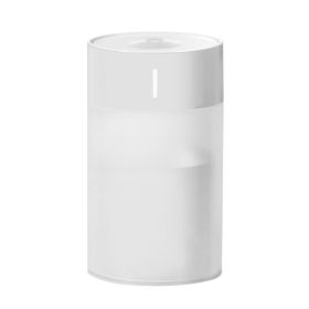 New humidifier household USB atmosphere lamp desktop intelligent large capacity aromatherapy gift humidifier (Color: White)